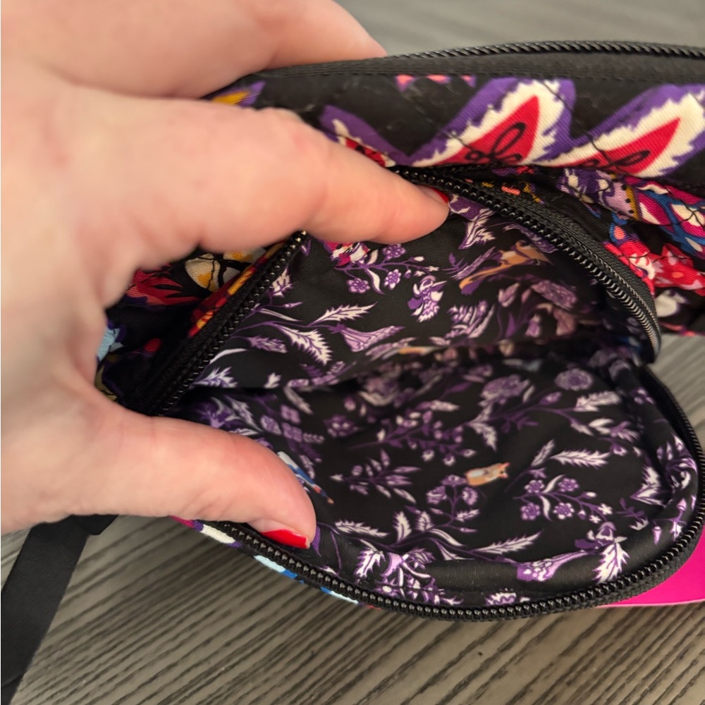Vera Bradley Mini Sling Backpack in Foxwoods Print - Picture 3 of 6